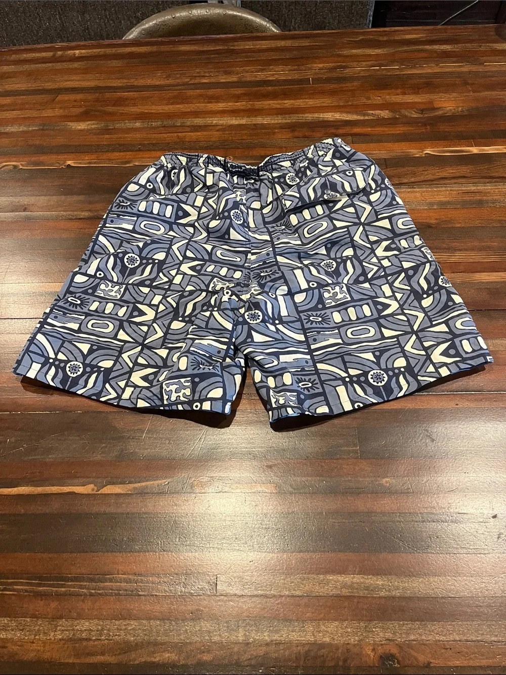 Men's Patagonia Geometric Swim Trunks netplus shells small